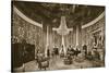 Grand Salon, Designed by Jacques-Emile Ruhlmann, 1925 (B/W Photo)-French Photographer-Stretched Canvas