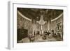 Grand Salon, Designed by Jacques-Emile Ruhlmann, 1925 (B/W Photo)-French Photographer-Framed Giclee Print