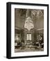 Grand Salon/Drawing Room, Designed by Sue Et Mare, from 'Ensembles Mobiliers Ii', 1925 (B/W Photo)-French Photographer-Framed Giclee Print