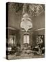 Grand Salon/Drawing Room, Designed by Sue Et Mare, from 'Ensembles Mobiliers Ii', 1925 (B/W Photo)-French Photographer-Stretched Canvas