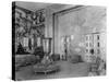 Grand Salon of SS Normandie-null-Stretched Canvas