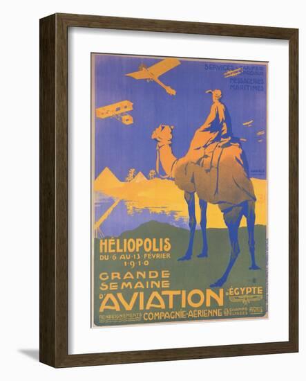 Grand Semaine Or Big Aviation Weekend At Heliopolis, Egypt-Atelier Herald-Framed Art Print