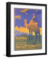 Grand Semaine Or Big Aviation Weekend At Heliopolis, Egypt-Atelier Herald-Framed Art Print