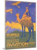 Grand Semaine Or Big Aviation Weekend At Heliopolis, Egypt-Atelier Herald-Mounted Art Print