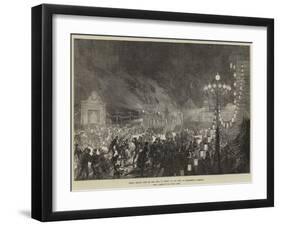 Grand Skating Fete on the Neva in Honour of the Duke of Edinburgh's Marriage-null-Framed Giclee Print