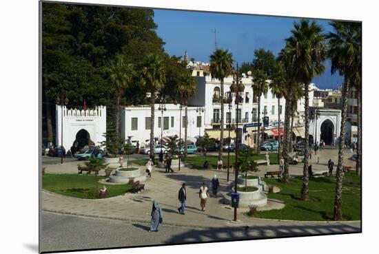 Grand Socco (April 9 1947 Square), New City, Tangier, Morocco, North Africa, Africa-Bruno Morandi-Mounted Photographic Print