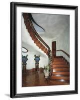Grand Staircase, Batllo House, Barcelona-null-Framed Photographic Print