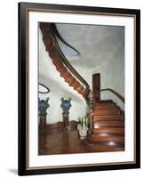 Grand Staircase, Batllo House, Barcelona-null-Framed Photographic Print