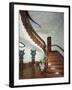 Grand Staircase, Batllo House, Barcelona-null-Framed Photographic Print