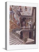 Grand Staircase, Hampton Court-William Henry Pyne-Stretched Canvas