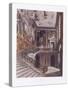 Grand Staircase, Hampton Court-William Henry Pyne-Stretched Canvas