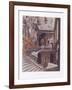 Grand Staircase, Hampton Court-William Henry Pyne-Framed Giclee Print