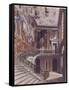 Grand Staircase, Hampton Court-William Henry Pyne-Framed Stretched Canvas