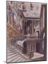 Grand Staircase, Hampton Court-William Henry Pyne-Mounted Giclee Print