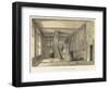 Grand Staircase, Hardwicke Hall, Derbyshire-Joseph Nash-Framed Giclee Print