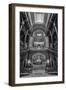 Grand Staircase Illinois State Capitol BW-Steve Gadomski-Framed Photographic Print