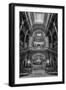 Grand Staircase Illinois State Capitol BW-Steve Gadomski-Framed Photographic Print