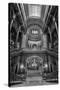 Grand Staircase Illinois State Capitol BW-Steve Gadomski-Stretched Canvas