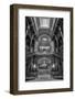 Grand Staircase Illinois State Capitol BW-Steve Gadomski-Framed Photographic Print