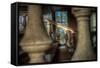 Grand Stairway-Nathan Wright-Framed Stretched Canvas