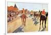 Grand Stand-Edgar Degas-Framed Premium Giclee Print