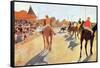 Grand Stand-Edgar Degas-Framed Stretched Canvas