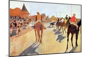 Grand Stand-Edgar Degas-Mounted Premium Giclee Print