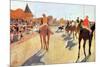 Grand Stand-Edgar Degas-Mounted Art Print