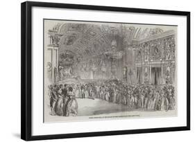 Grand State Ball at the Palace of the Luxembourg-null-Framed Giclee Print