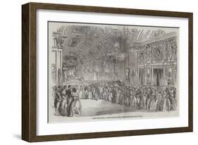 Grand State Ball at the Palace of the Luxembourg-null-Framed Giclee Print