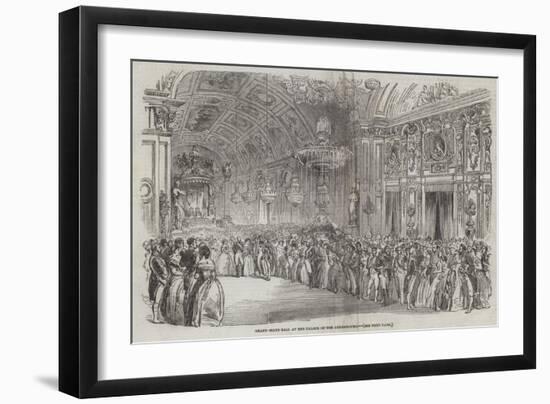 Grand State Ball at the Palace of the Luxembourg-null-Framed Giclee Print