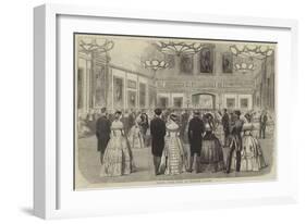 Grand State Ball at Windsor Castle-null-Framed Giclee Print