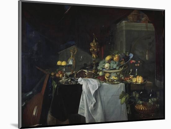 Grand Still-Life with Golden Goblet and Fruit, 1640-Jan Davidsz. de Heem-Mounted Giclee Print