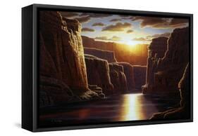 Grand Sunrise-R.W. Hedge-Framed Stretched Canvas