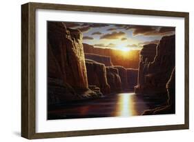 Grand Sunrise-R.W. Hedge-Framed Giclee Print