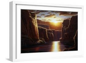 Grand Sunrise-R.W. Hedge-Framed Giclee Print