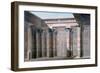 Grand Temple, Isle of Philae, Nubia, Egypt, 19th Century-Pere Pere-Framed Giclee Print