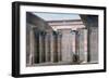 Grand Temple, Isle of Philae, Nubia, Egypt, 19th Century-Pere Pere-Framed Giclee Print