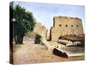 Grand Temple of Amun-Re, Karnak, Luxor, Egypt, 20th Century-null-Stretched Canvas