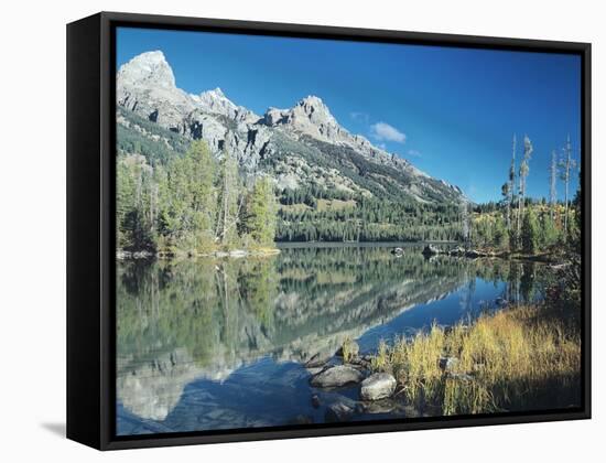 Grand Teton 09-Gordon Semmens-Framed Stretched Canvas