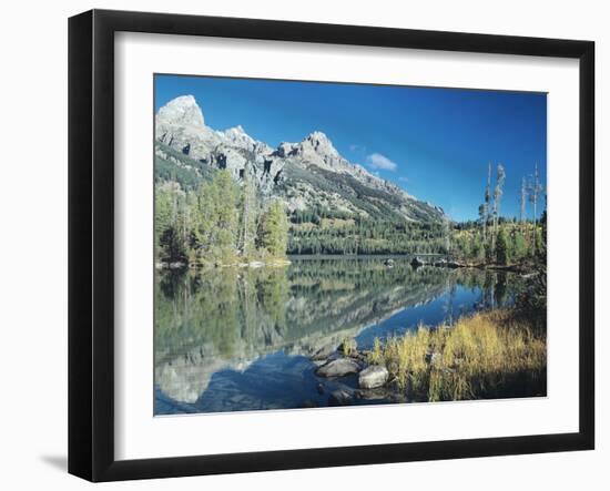 Grand Teton 09-Gordon Semmens-Framed Photographic Print