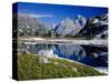 Grand Teton Behind Lake Solitude-James Randklev-Stretched Canvas