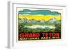 Grand Teton Decal-null-Framed Premium Giclee Print