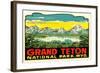 Grand Teton Decal-null-Framed Art Print