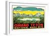 Grand Teton Decal-null-Framed Art Print