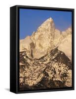 Grand Teton in Grand Teton National Park-Joseph Sohm-Framed Stretched Canvas