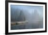 Grand Teton Lake Fog-Alan Majchrowicz-Framed Photographic Print