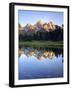 Grand Teton Mountains Reflecting in the Snake River at Sunrise, Grand Teton National Park, Wyoming-Christopher Talbot Frank-Framed Photographic Print