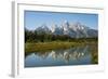 Grand Teton National Park, Teton County, Wyoming, Usa-John Warburton-lee-Framed Photographic Print