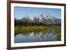 Grand Teton National Park, Teton County, Wyoming, Usa-John Warburton-lee-Framed Photographic Print